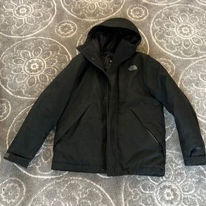 EUC mens north face winter coat